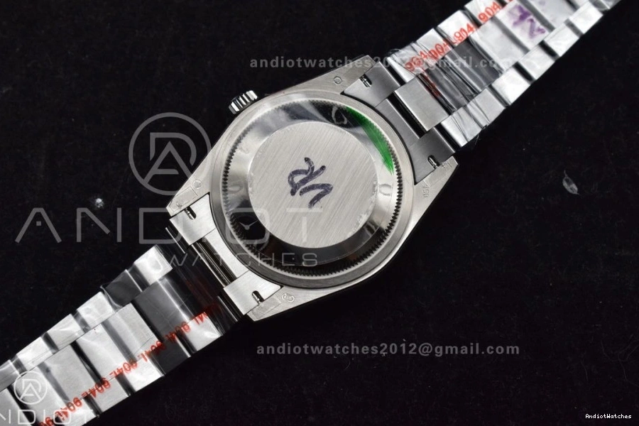 Steel Silver vr3255 Dial President 904L (Gain on Edition Breathable 36 Bracelet DayDate Weight) V5 690 SS Diamond Best QF 1003